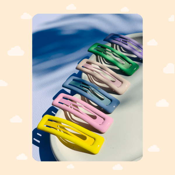 سنجاق سر براق مستطیلی